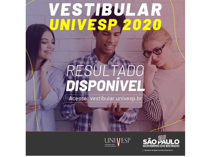 VEJA O RESULTADO DO VESTIBULAR UNIVESP 2020 DE PEDRO DE TOLEDO