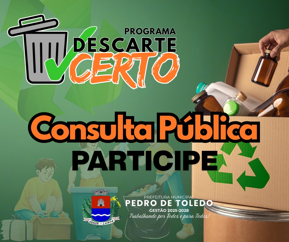 PROGRAMA DESCARTE CERTO – CONSULTA PÚBLICA