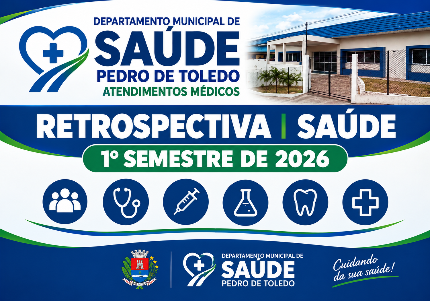 RETROSPECTIVA | SAÚDE — 1º SEMESTRE DE 2026